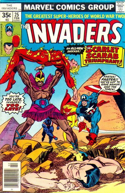 The Invaders #25 Comic