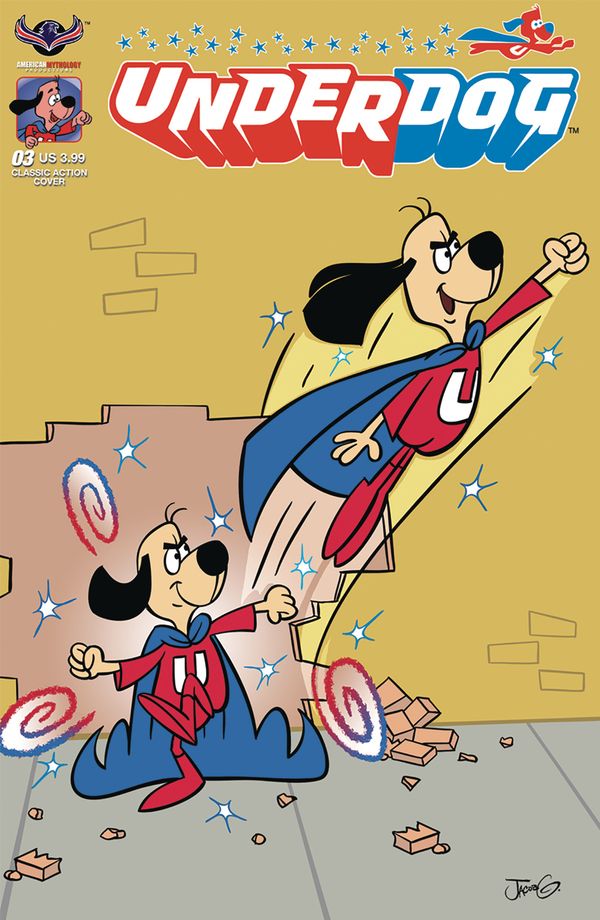 Underdog #3 (Cover B Classic Action)