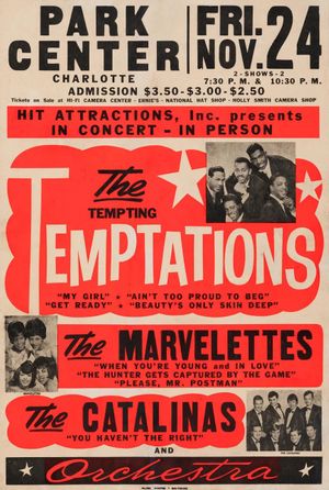 The Temptations Park Center 1968