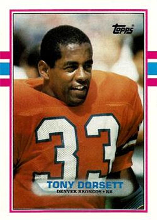 Tony Dorsett 1989 Topps #240