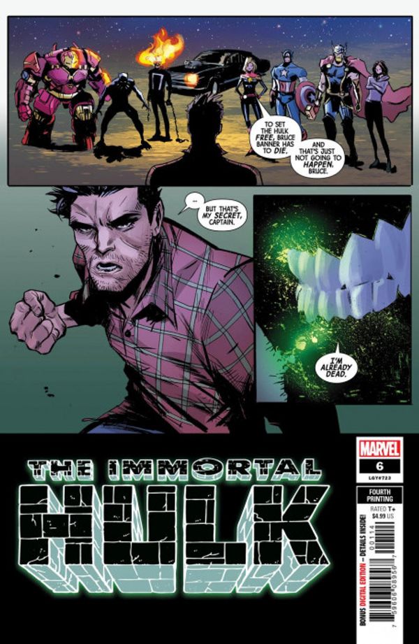 Immortal Hulk #6 (4th Printing)