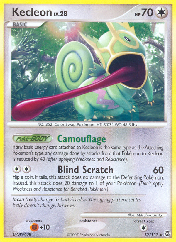 Kecleon (52/132) - Secret Wonders Pokémon Card