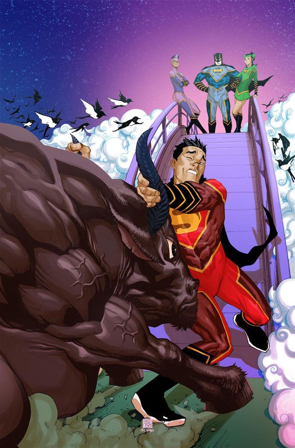 New Super-Man #14 (Variant Cover)