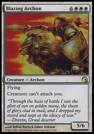 Blazing Archon (Premium Deck Series: Graveborn)