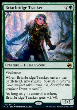 Briarbridge Tracker (Innistrad: Midnight Hunt) Trading Card