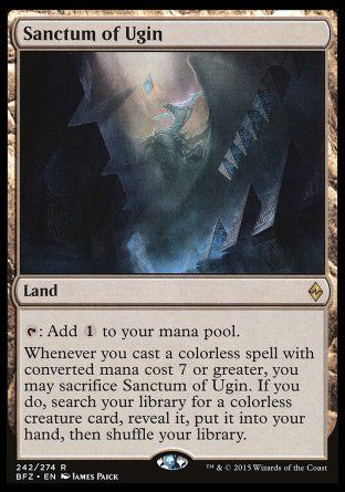 Sanctum of Ugin (Battle for Zendikar) Trading Card