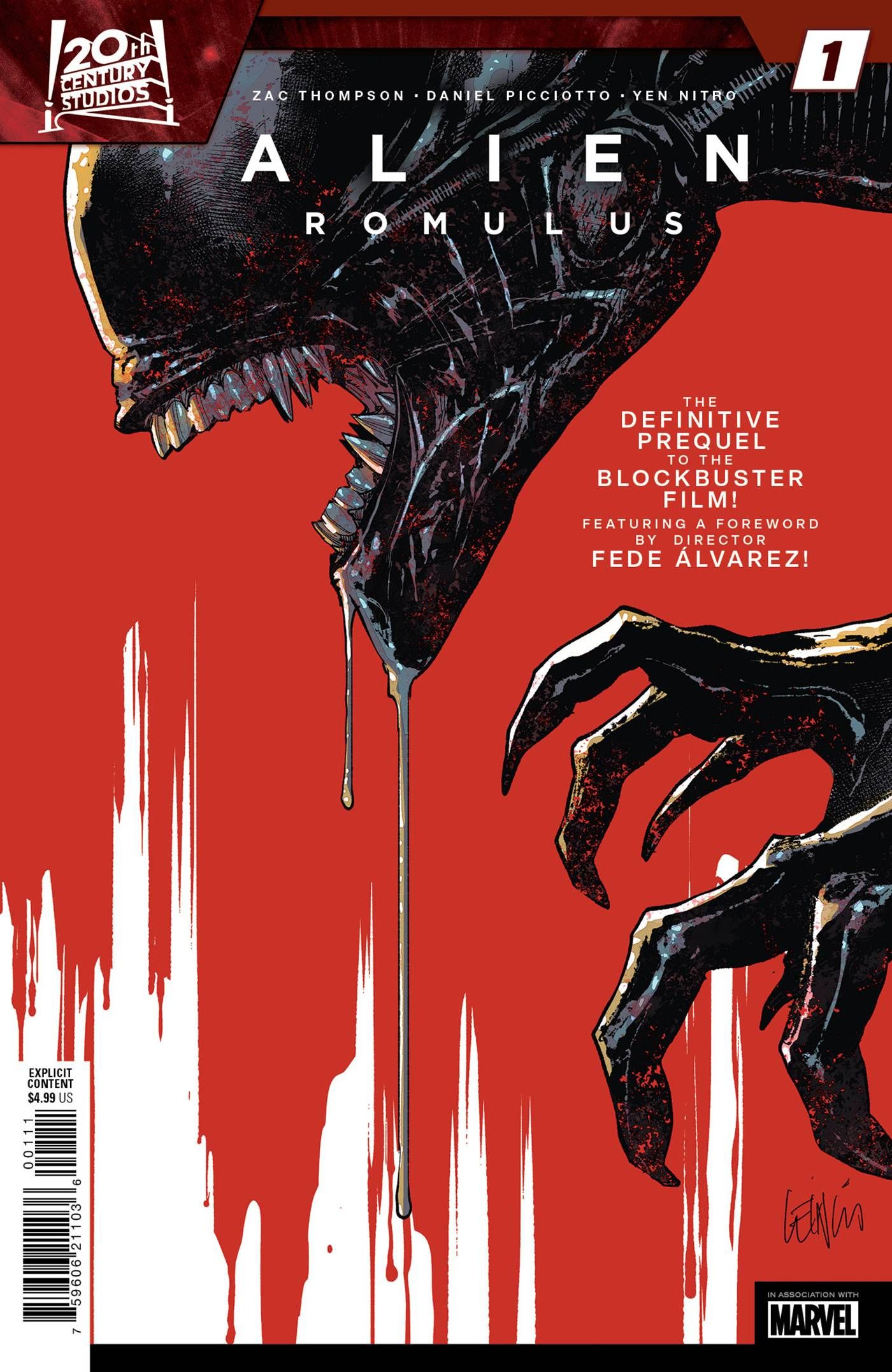 Alien: Romulus #1 Comic