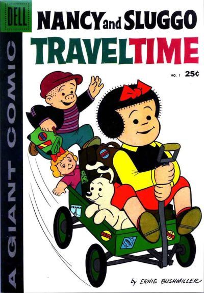 Nancy and Sluggo Travel Time Comic