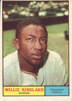 Willie Kirkland 1961 Topps #15 Sports Card