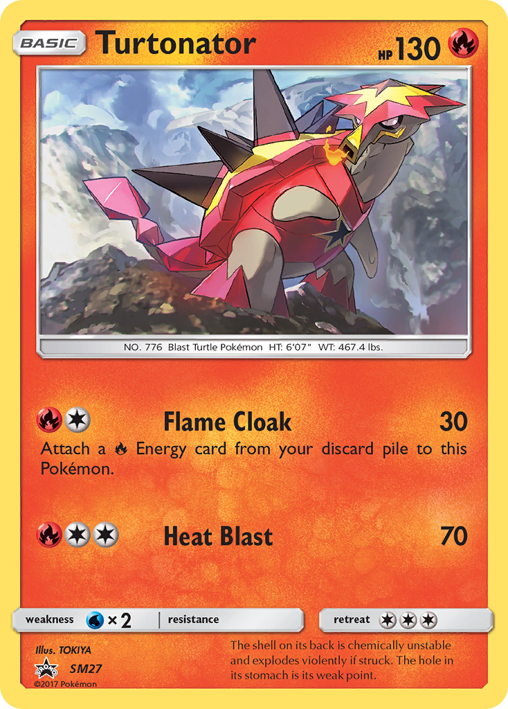 Turtonator (SM27) - SM Black Star Promos Pokémon Card