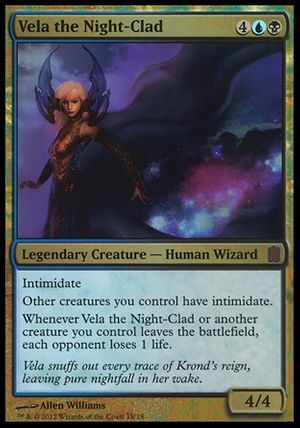 Vela the Night-Clad (Commander's Arsenal)