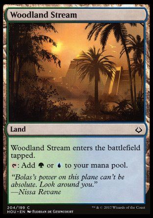 Woodland Stream (Hour of Devastation) Trading Card