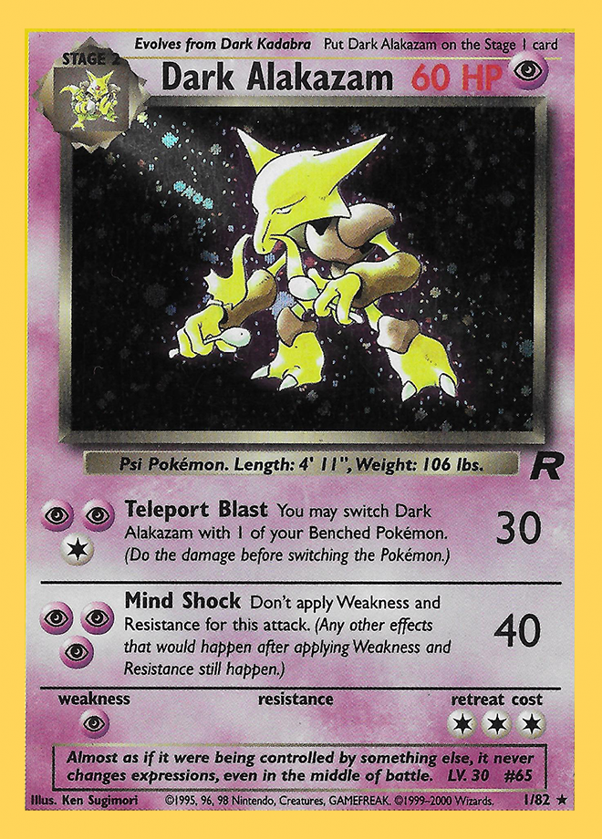 Team Rocket (Unlimited) Pokémon Card