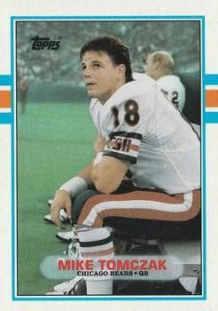 Mike Tomczak 1989 Topps #63 Sports Card