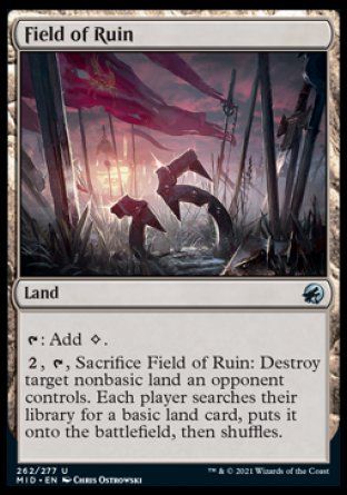 Field of Ruin (Innistrad: Midnight Hunt) Trading Card