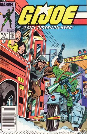 G.I. Joe, A Real American Hero #17 (Newsstand Edition)