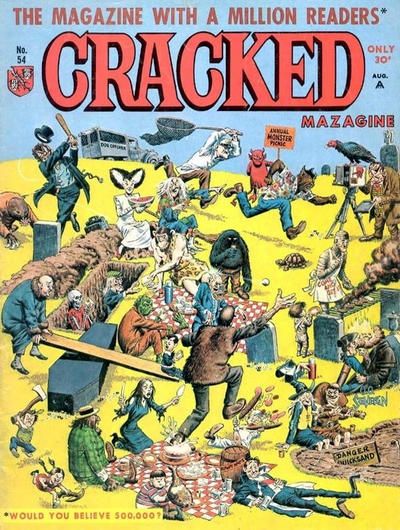 Cracked #54 Comic