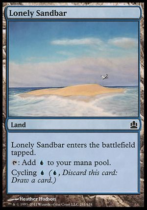 Lonely Sandbar (MTG Commander)