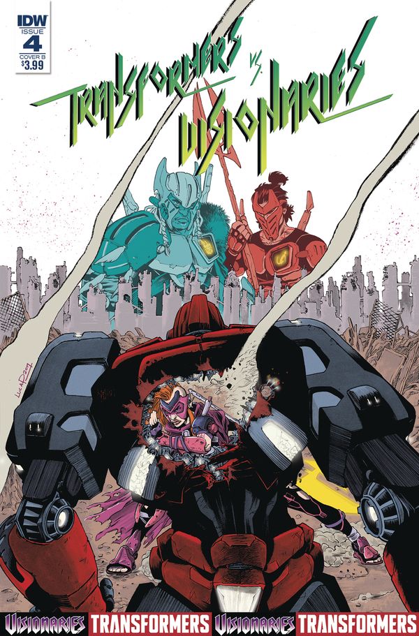 Transformers Vs Visionaries #4 (Cover B Pizzari)