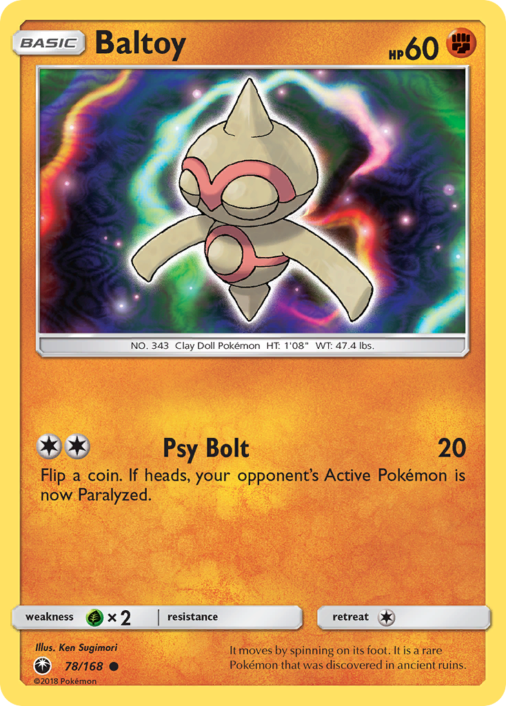 Baltoy (78/168) - Celestial Storm Pokémon Card