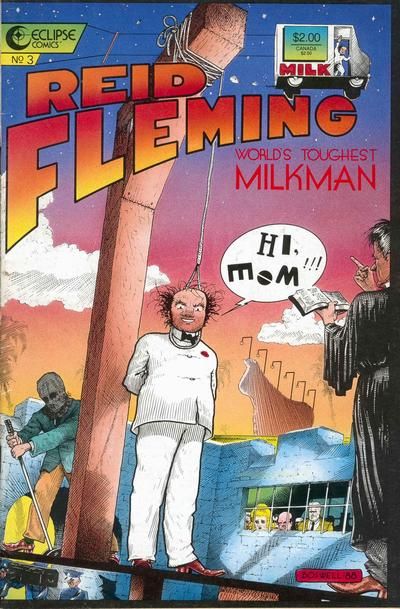 Reid Fleming, World's Toughest Milkman #3 Comic