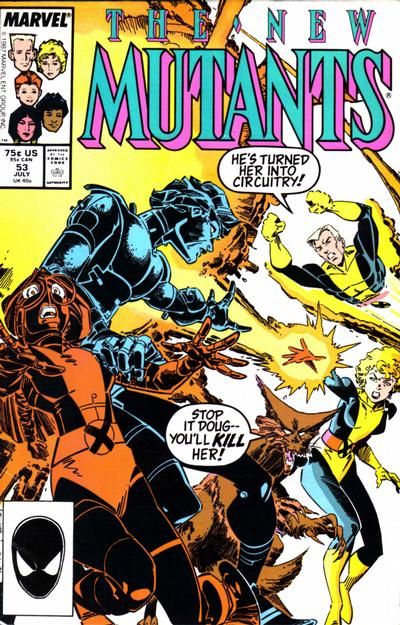 New Mutants #53 Comic