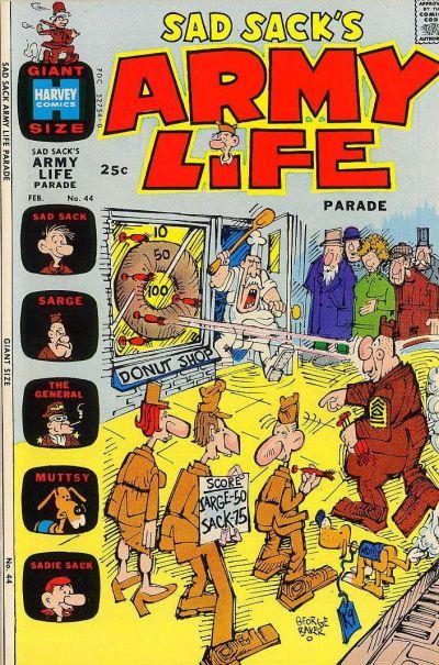 Sad Sack's Army Life Parade #44 Comic