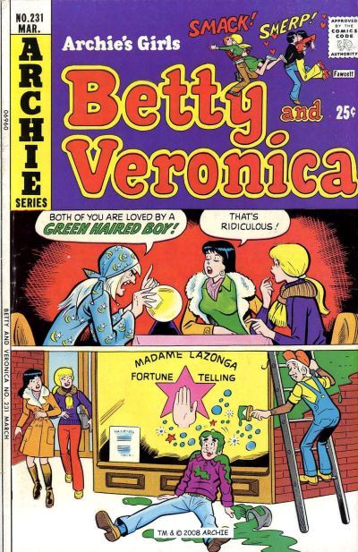 Archie's Girls Betty and Veronica #231 Comic