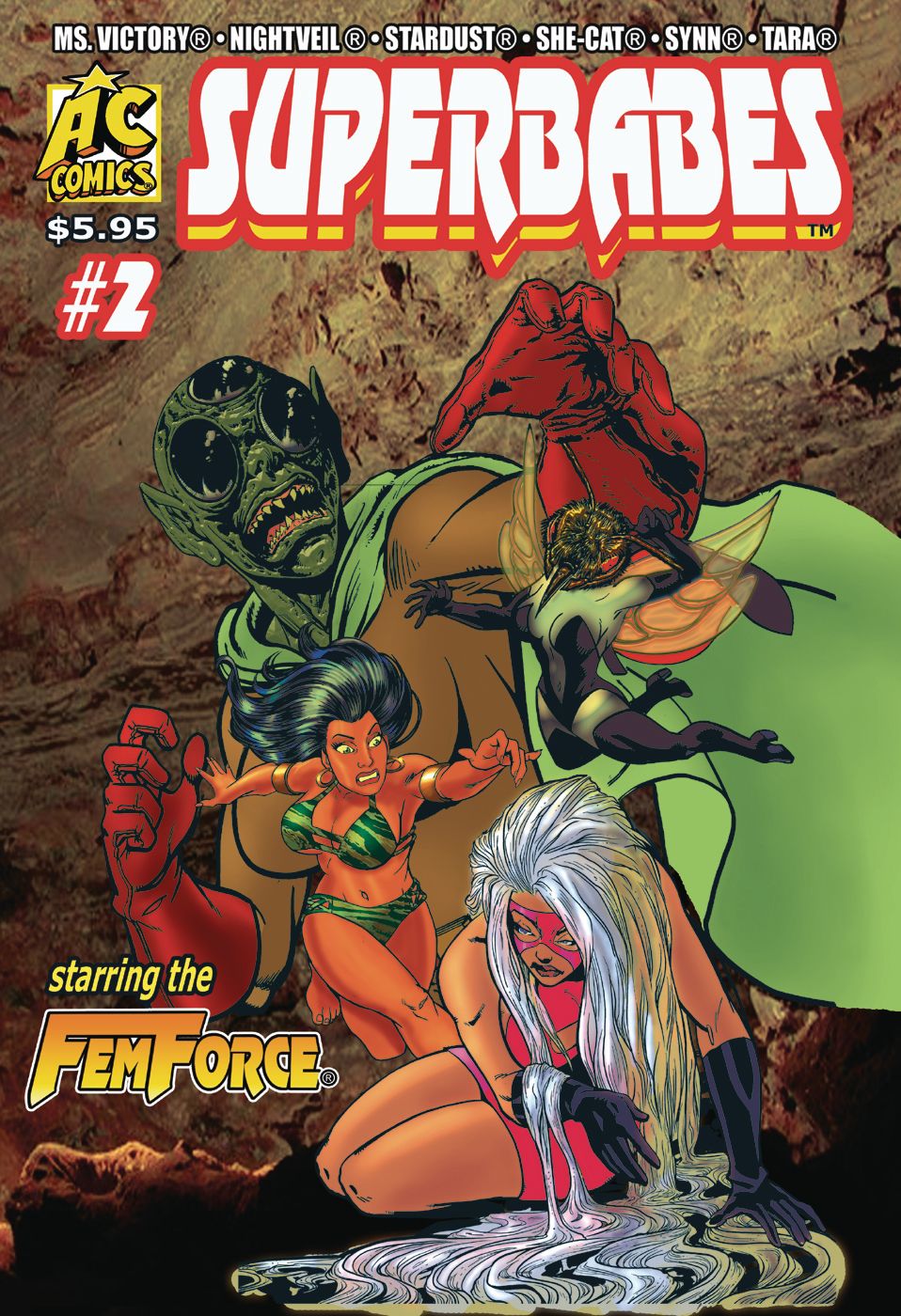 Superbabes Starring Femforce #2 Comic