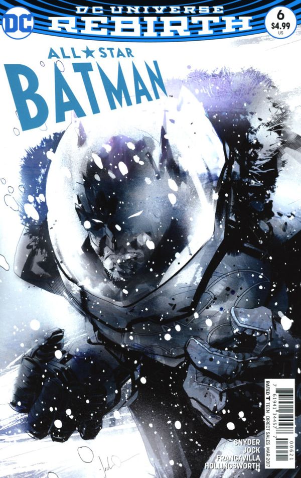 All Star Batman #6 (Jock Variant Cover)