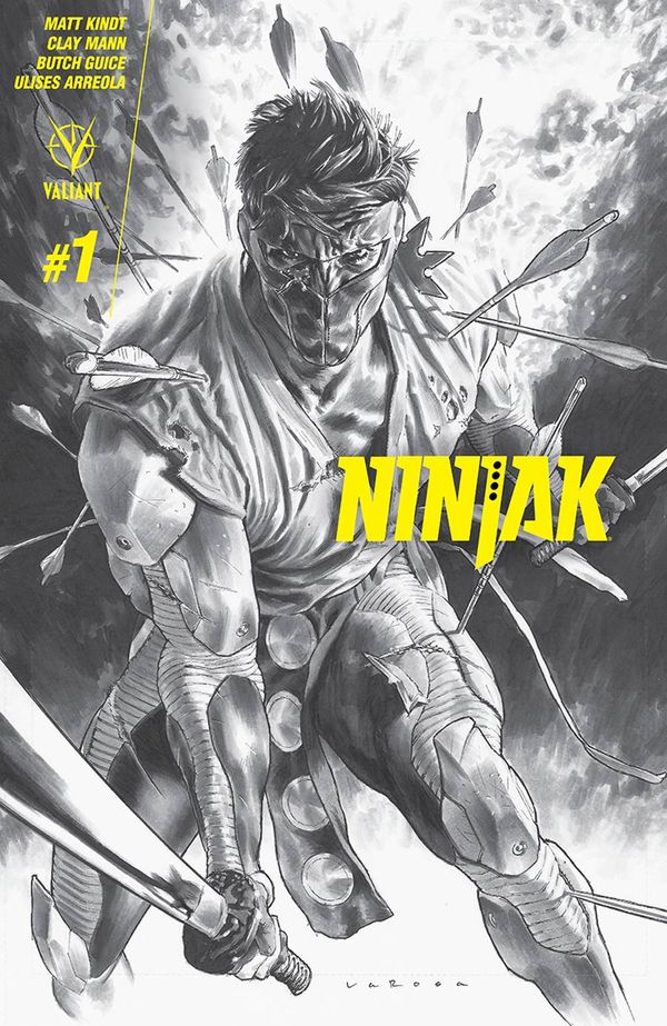 Ninjak #1 (Cover H 60 Copy Cover B&amp;w Laros)