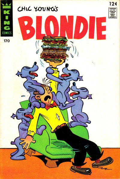 Blondie Comics Monthly #170 Comic