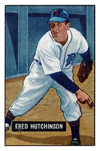 Fred Hutchinson 1951 Bowman #141 Sports Card