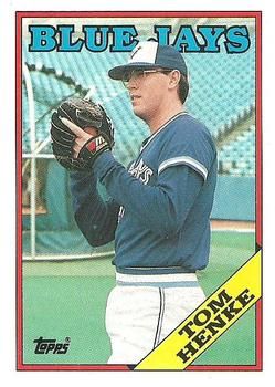 1986 TOPPS #650 DAVE STIEB TORONTO BLUE JAYS