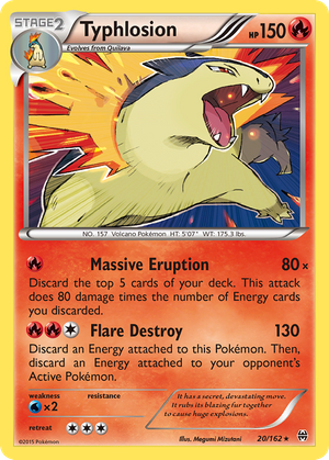 Typhlosion (20/162) - BREAKthrough