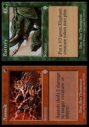 Assault / Battery (Invasion) Trading Card