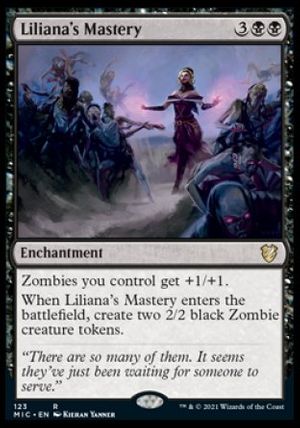 Liliana's Mastery (Innistrad Midnight Hunt Commander Decks)