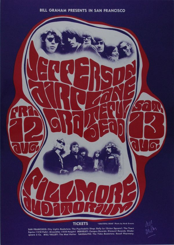 BG-23-OP-1-A Jefferson Airplane & Grateful Dead The Fillmore 1966