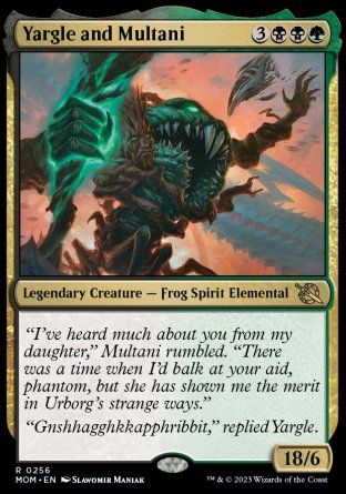 Yargle and Multani (March of the Machine) Trading Card