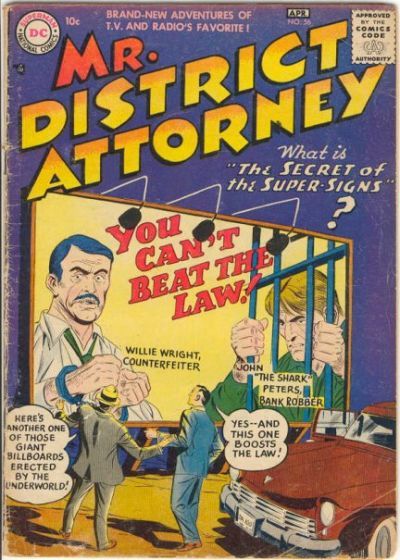Mr. District Attorney #56 Comic