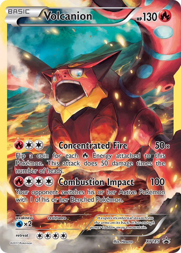 Volcanion (XY185) - XY Black Star Promos