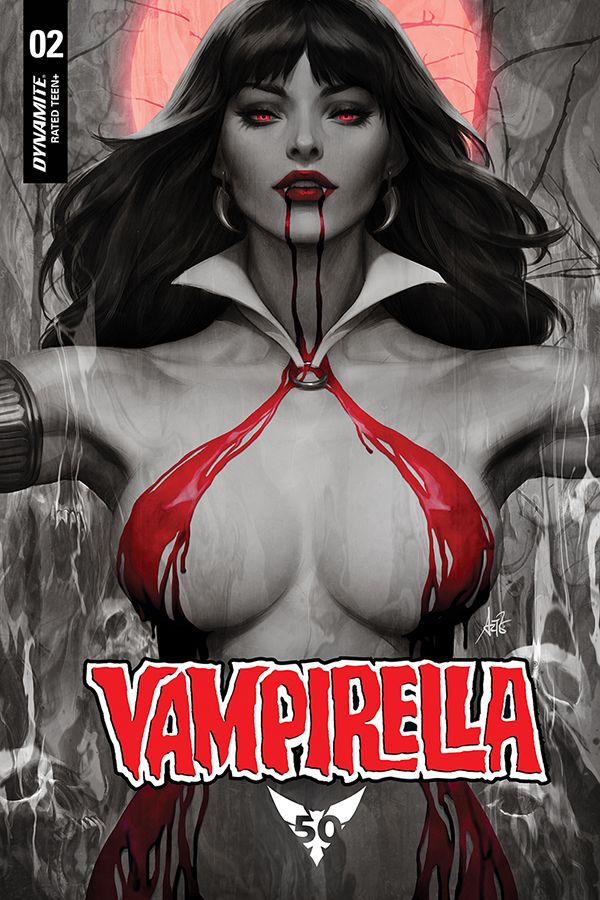 Vampirella #2 (Lau Rare Blood Moon Variant)