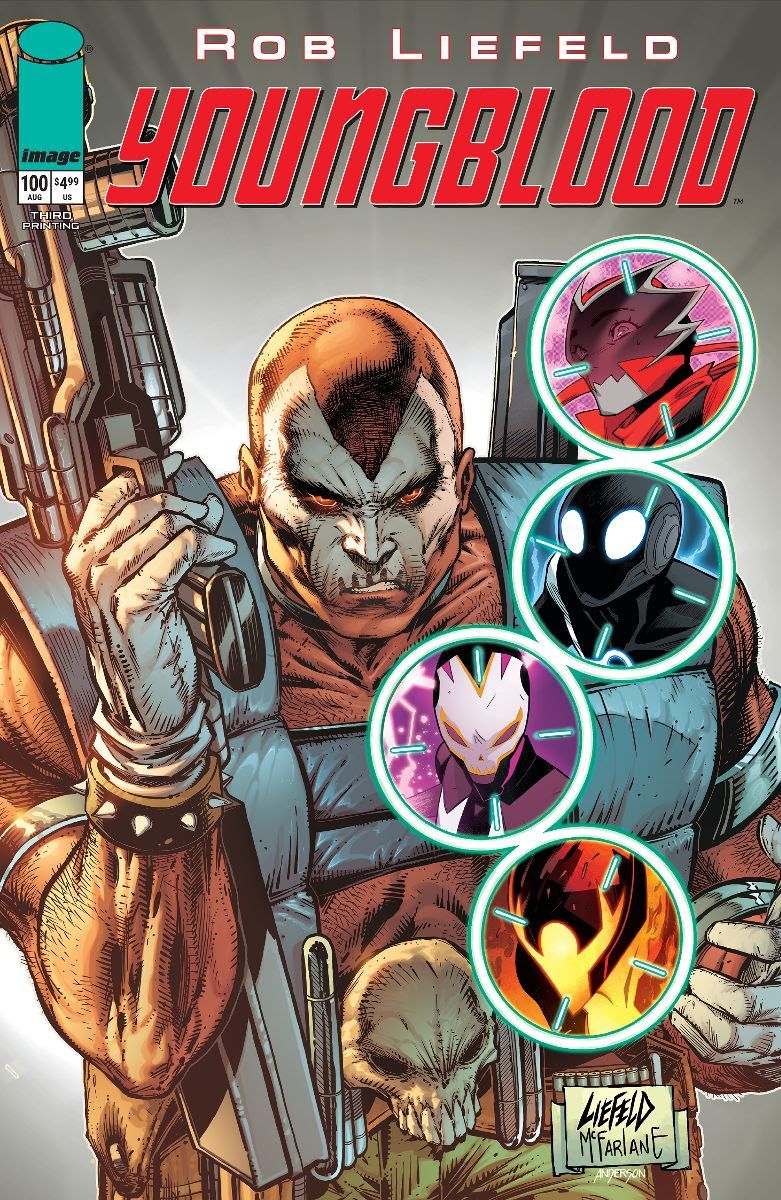 Youngblood #100 (3rd Ptg Cvr B Rob Liefeld Massive Verse Variant) Comic