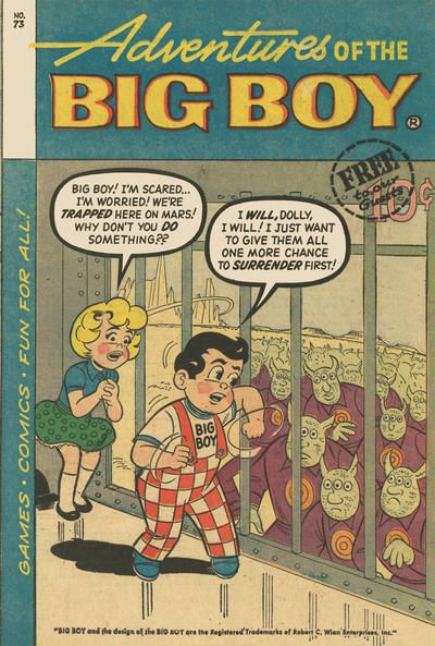 Adventures of Big Boy #73 [West] Comic