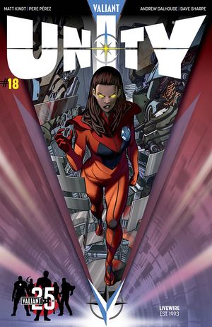 Unity #18 (Cover C 25th Ann Sandoval)
