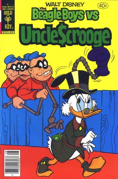 Beagle Boys Versus Uncle Scrooge #6 Comic