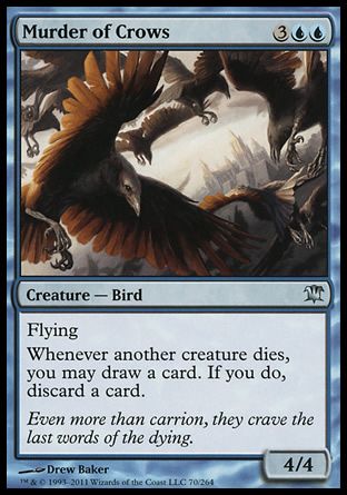 Murder of Crows (Innistrad) Trading Card