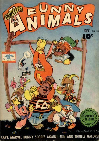 Fawcett's Funny Animals #33 Comic