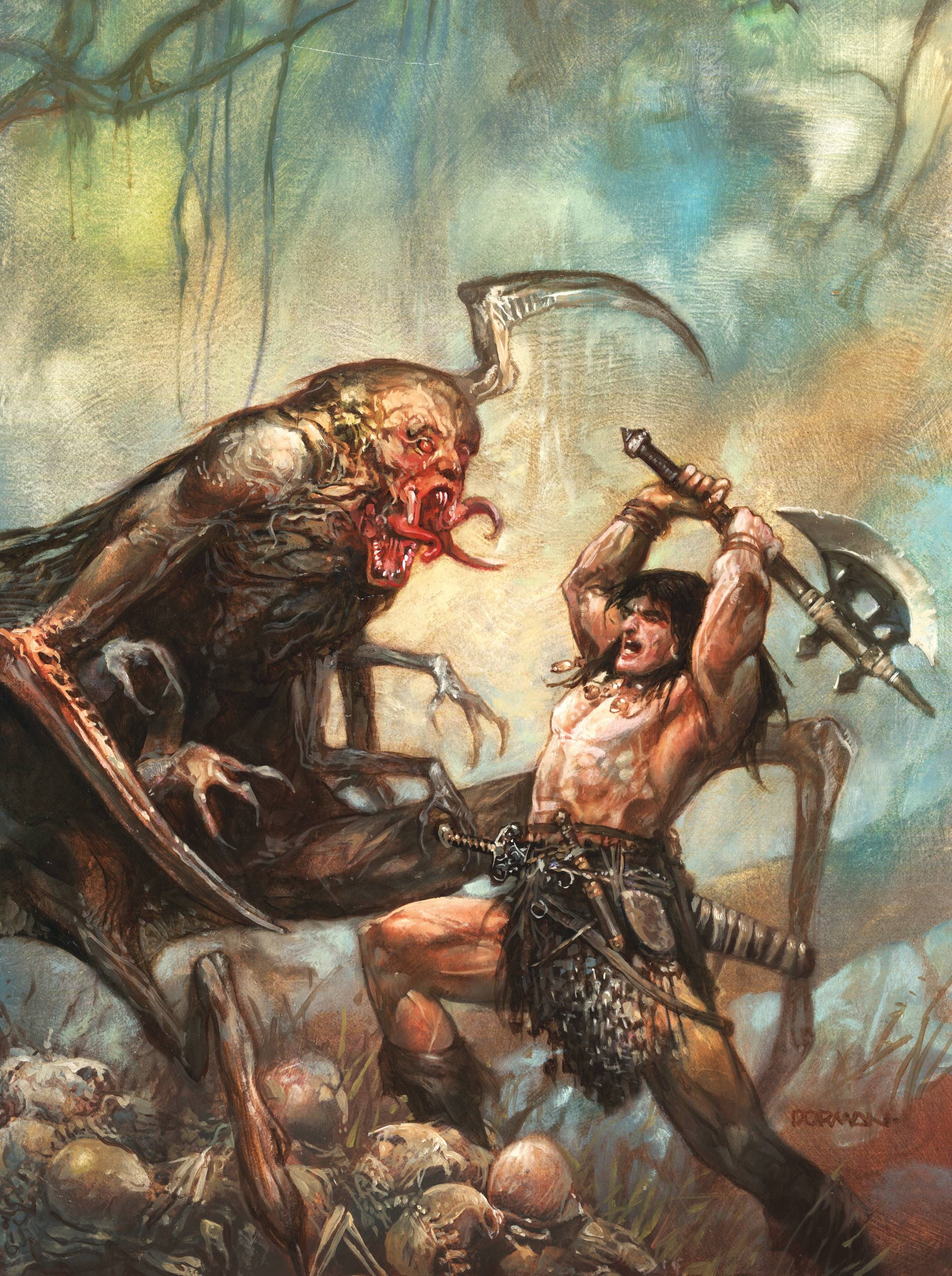 Savage Sword Of Conan #2 (Foc Dorman Virgin) Comic