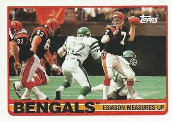 Boomer Esiason 1989 Topps #23 Sports Card